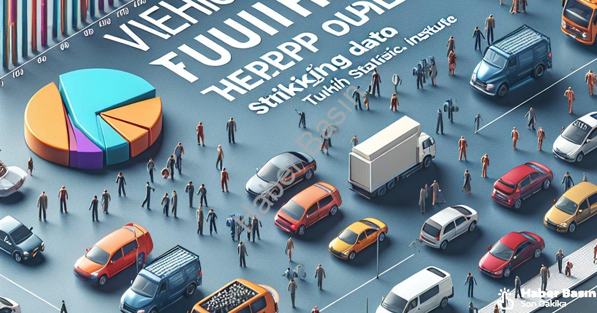 "Kütahya'da Araç Sayısı Nüfusu Solladı: TÜİK'ten Çarpıcı Veriler" başlıklı haber için fotorealistik,