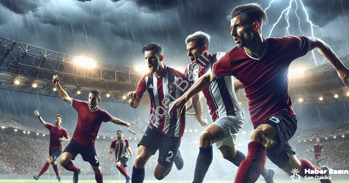 "Göztepe Deplasmanda Fırtına Gibi: Antalyaspor Engelini de Aştı" başlıklı haber için fotorealistik,