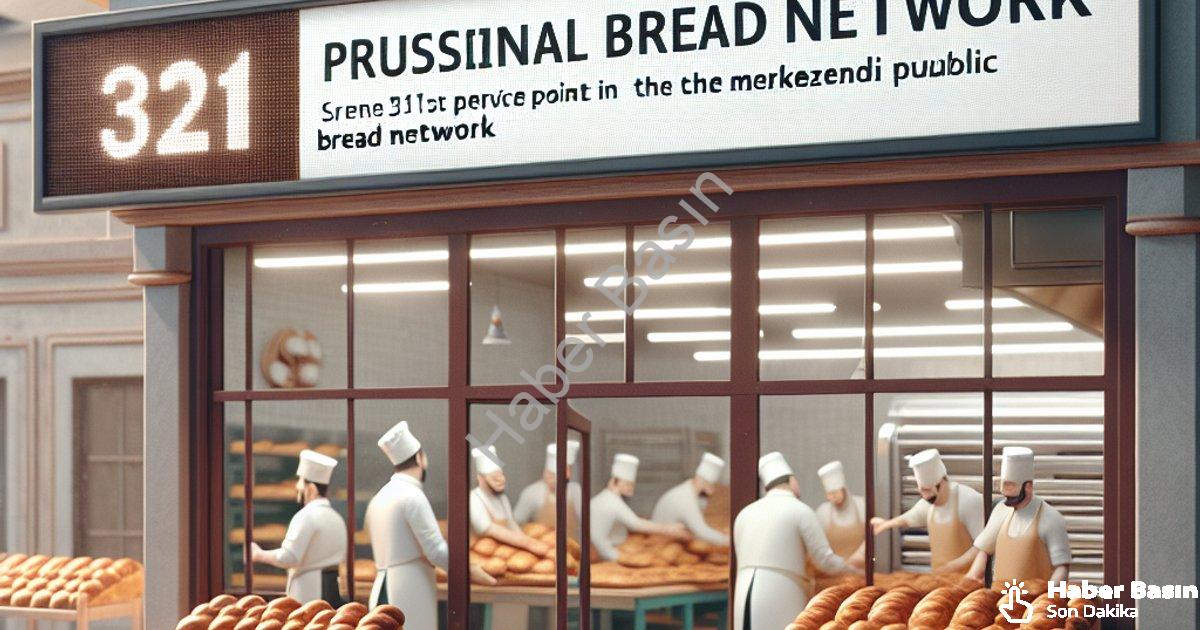 "Merkezefendi Halk Ekmek Ağı Genişliyor: 31. Hizmet Noktası Açıldı" başlıklı haber için fotorealisti