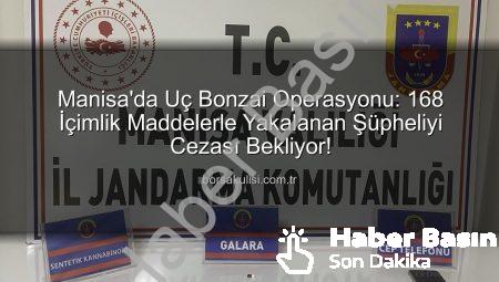 Manisa’da Uyuşturucu Operasyonu: 168 İçimlik Bonzai ve Uyuşturucu Hapla Yakalanan Şüpheli Tutuklandı