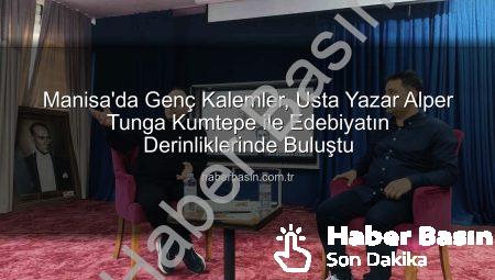 Manisa’da Genç Kalemler, Usta Yazar Alper Tunga Kumtepe ile Edebiyatın Derinliklerinde Buluştu