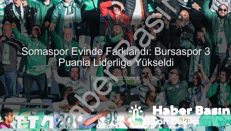 Somaspor Ağır Yaralandı: Bursaspor Farkıyla 3 Puanı Aldı