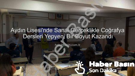 Aydın Lisesi’nde Sanal Gerçeklikle Coğrafya Dersleri Yepyeni Bir Boyut Kazandı