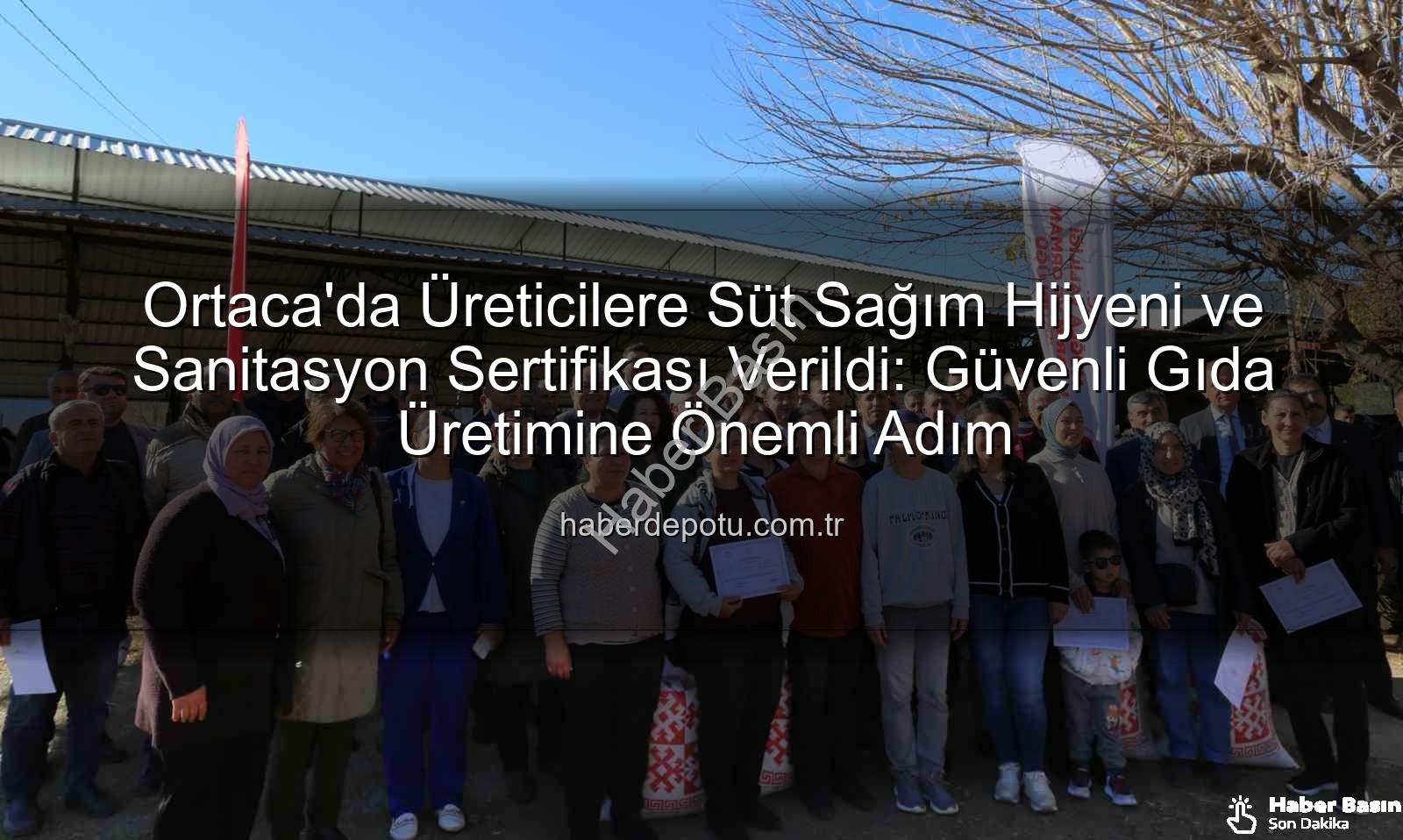 süt sığırcılığı hijyen - Ortaca'da Süt Sığırcılığı Hijyen ve Sanitasyon Eğitimleri Tamamlandı: Üreticilere Sertifikaları Verildi