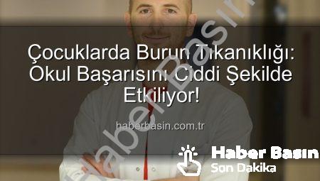 Çocuklarda Burun Tıkanıklığı: Okul Başarısını Ciddi Şekilde Etkiliyor!