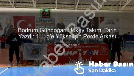 Bodrum Gündoğan Hokey Takımı Tarih Yazdı: 1. Lig’e Yükselişin Perde Arkası