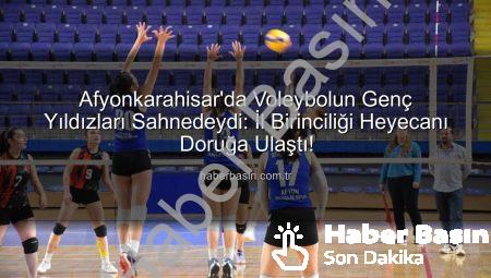 Afyonkarahisar’da Voleybolun Genç Yıldızları Sahnedeydi: İl Birinciliği Heyecanı Doruğa Ulaştı!